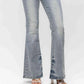 Judy Blue - Tinted Pin Tack Flare Jeans