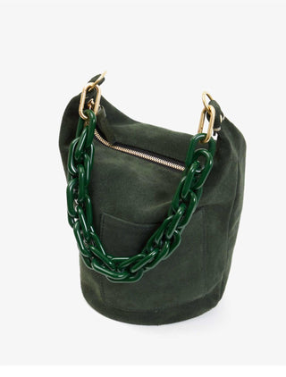 Clare V. - Bolsa feminina Petite Jeanne Bucket