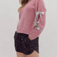 Entro - Embellished Long Sleeve Sweater
