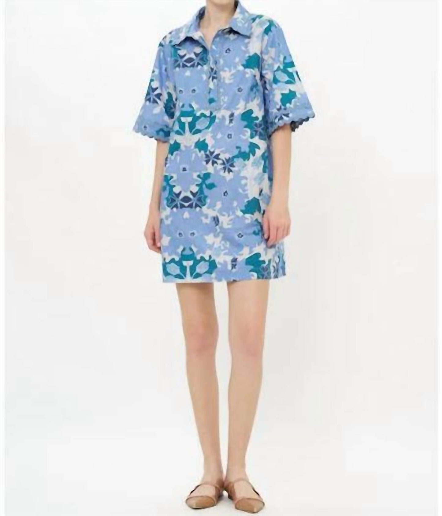 Oliphant - Collared Shirt Mini Dress