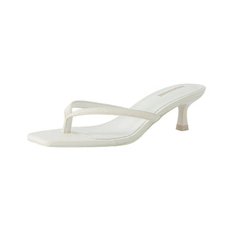 Cushionaire - Sandálias de salto fino estilo Miami Thong