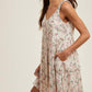 Wishlist - Pleated Floral Mini Dress