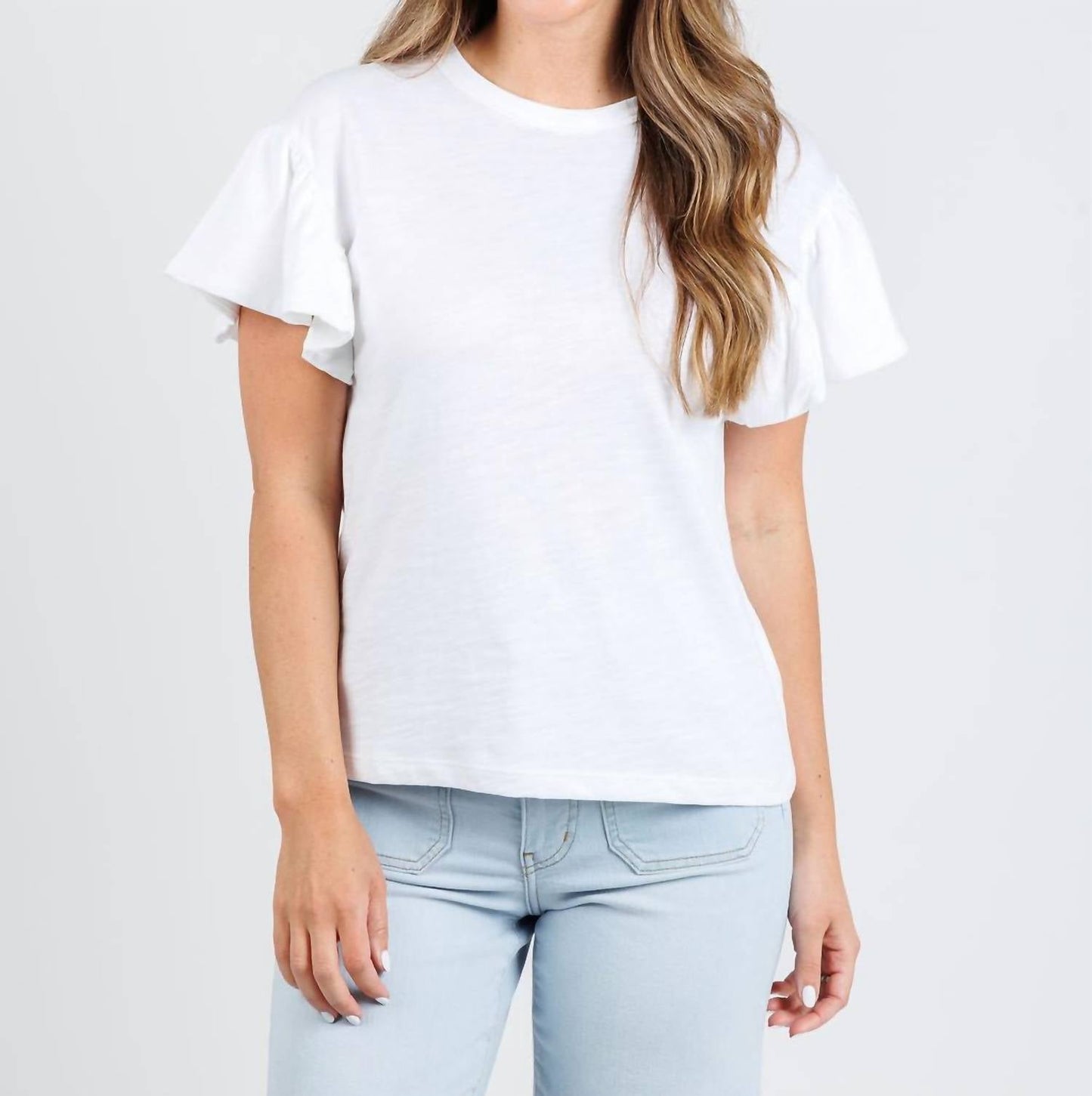 Nation Ltd - Women's Camille Ruffle Sleeve Top