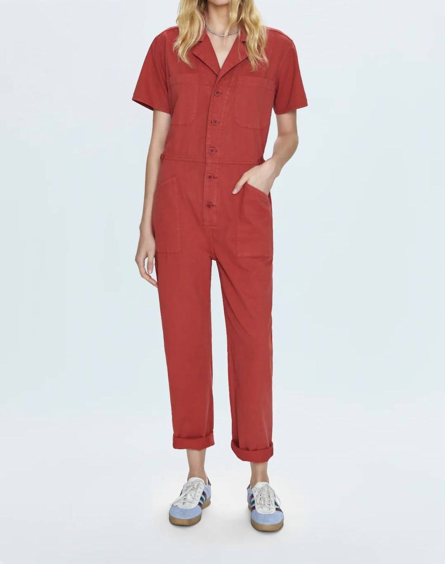 Pistola - Grover Short Sleeve Jumpsuit