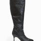 Allsaints - Women's Nori Shimmer Knee High Leather Boots