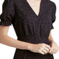 Kensie - Short Sleeve Belted V-Neck Jumpsuit