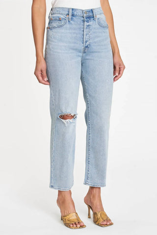 Pistola - Calça jeans feminina Cassie Super High Rise Straight Leg