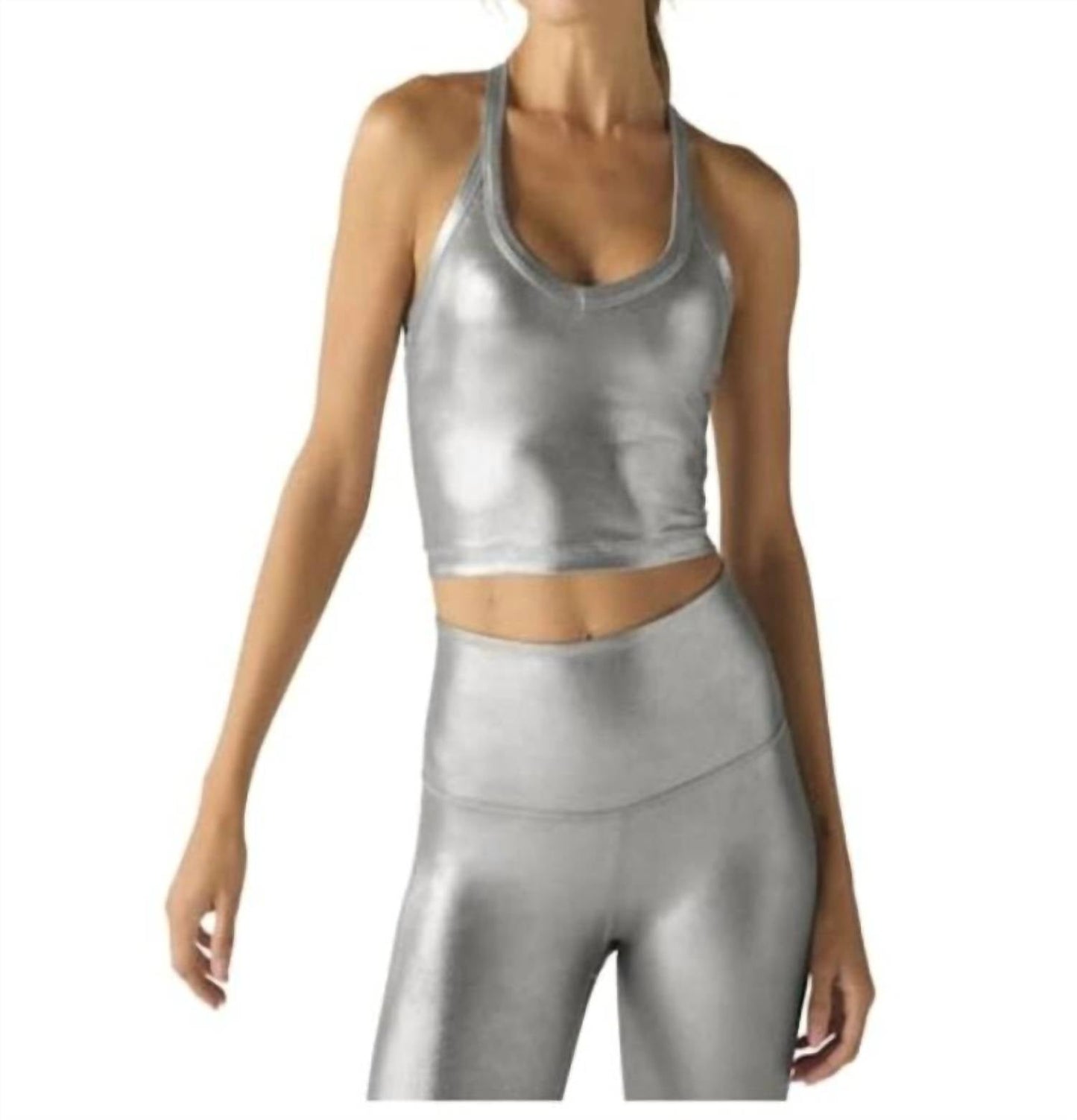 Beyond Yoga - On The Up Cropped Tank Top