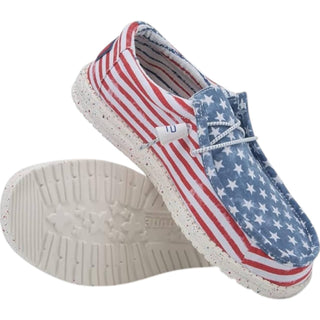 Hey Dude - Men's Wally Patriotic Shoes