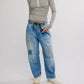 Free People - Lake Henley Stripe Tee