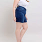 Judy Blue - High Waist V-front Bermuda Denim Short