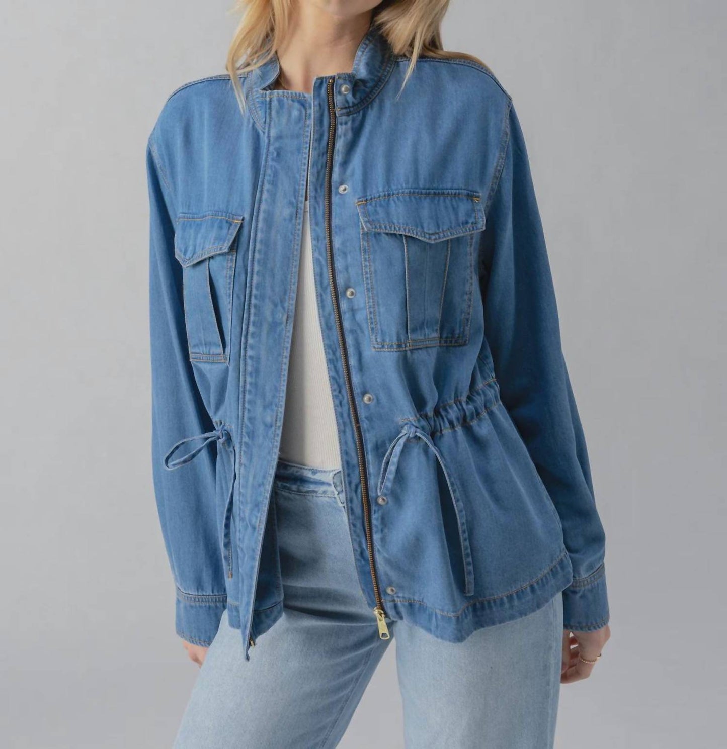 Sanctuary - Cinched Surplus Jacket