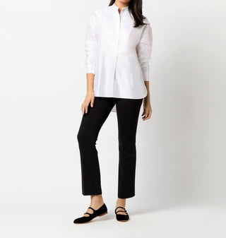 Ann Mashburn - Túnica Christiane com babado frontal