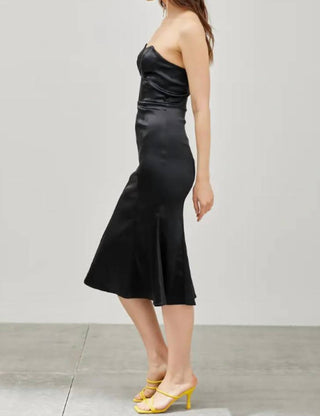 Do+Be - Vestido midi trompete tubo