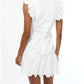 Adelyn Rae - Nisha Cotton Eyelet Embroidered Mini Dress