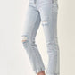Risen - Mid Rise Vintage Straight Leg Jeans
