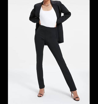 Good American - Calça Flare Scuba Slim