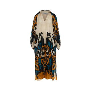 Devotion Twins - Vestido longo de manga comprida alegre