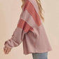 Aemi + Co - Fern Lightweight Patch Henley Sweater