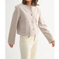Fun 2 Fun - Suede Button Down Jacket