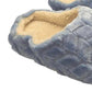 Isotoner - Women's Chevron Fur Hoodback Slippers