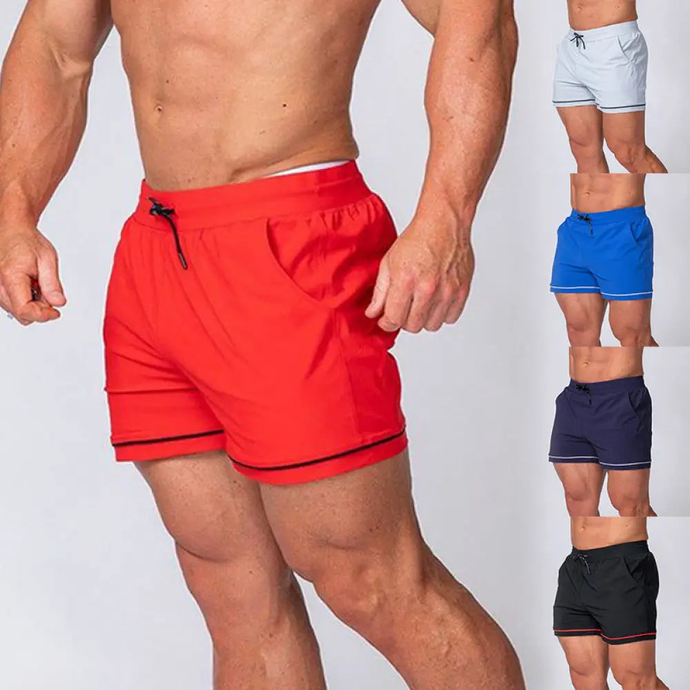 Men's Quick-dry 2-in-1 Multi-sport Performance Shorts