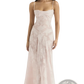 Floral Lace Backless Maxi Party Dress