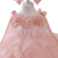 Floral Tulle Tutu Flower Girl Wedding Dress