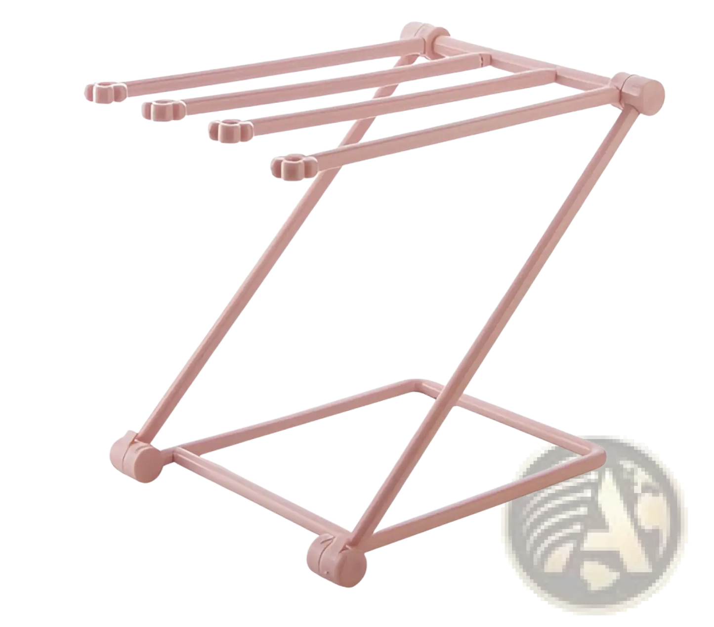 Foldable Dishcloth Rack Kitchen Towel Organizer Shelf