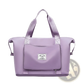 Foldable Gym Bag Waterproof Travel Duffel with Shoe Pocket