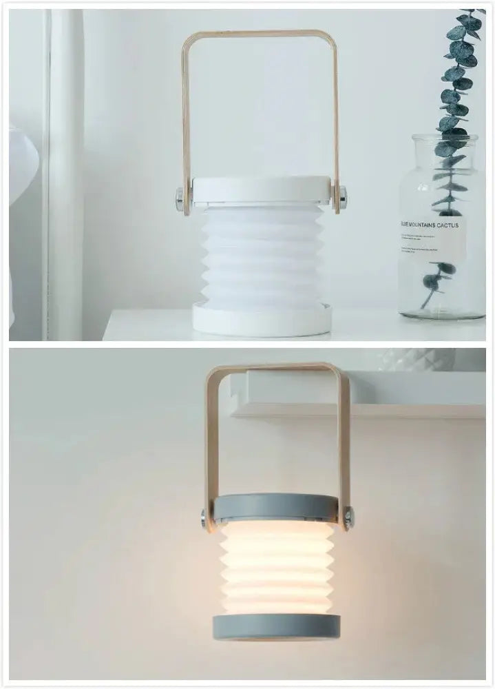Foldable Touch Dimmable Led Lantern and Portable Table Lamp