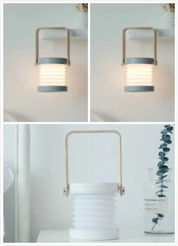 Foldable Touch Dimmable Led Lantern and Portable Table Lamp