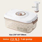 Arbaglobal Vacuum Seal Glass Food Storage Container Set