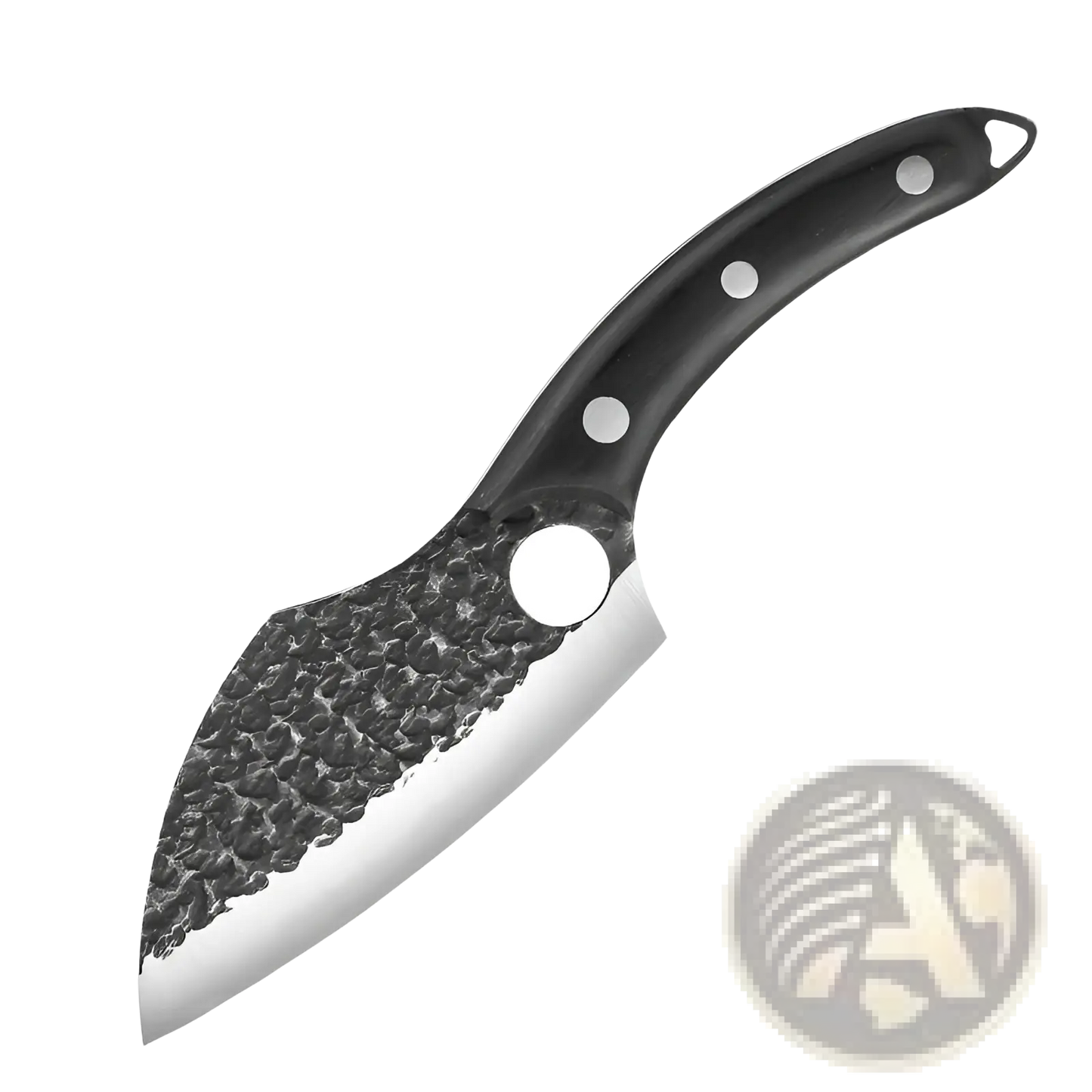 Forged High Carbon Steel Outdoor Chef Knife with Sheath