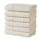 Cotton Diamond Waffle Weave Bath Towel Set - Grayson Collection