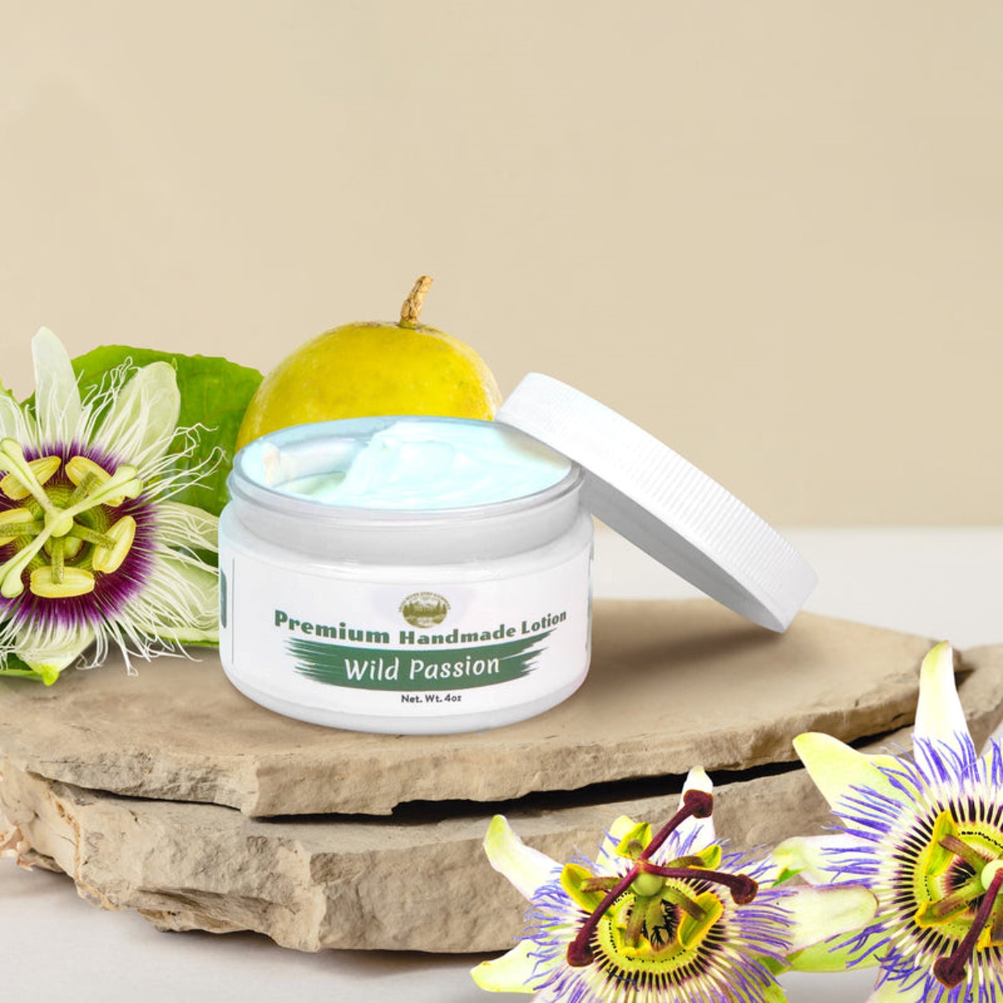 Loção artesanal premium Falls River Soap, vegana e sem crueldade - Wild Passion, 4 oz