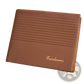 Fuerdanni Genuine Leather Slim Bifold Wallet for Men