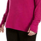 Blusa feminina de manga comprida mesclada Ideology, rosa, tamanho médio