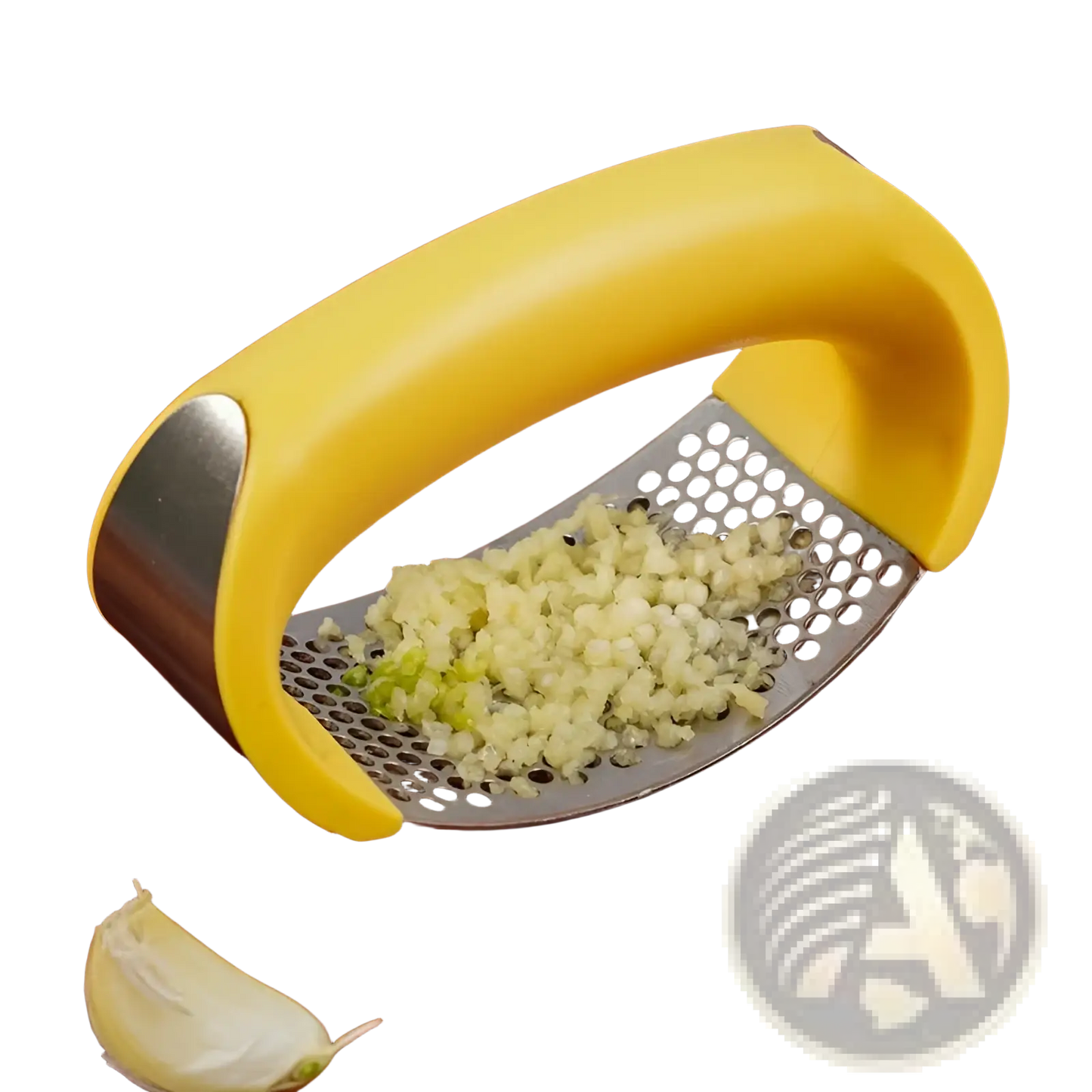 Garlic Press Stainless Steel Ergonomic Manual Mincer Tool