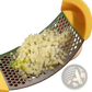 Garlic Press Stainless Steel Ergonomic Manual Mincer Tool