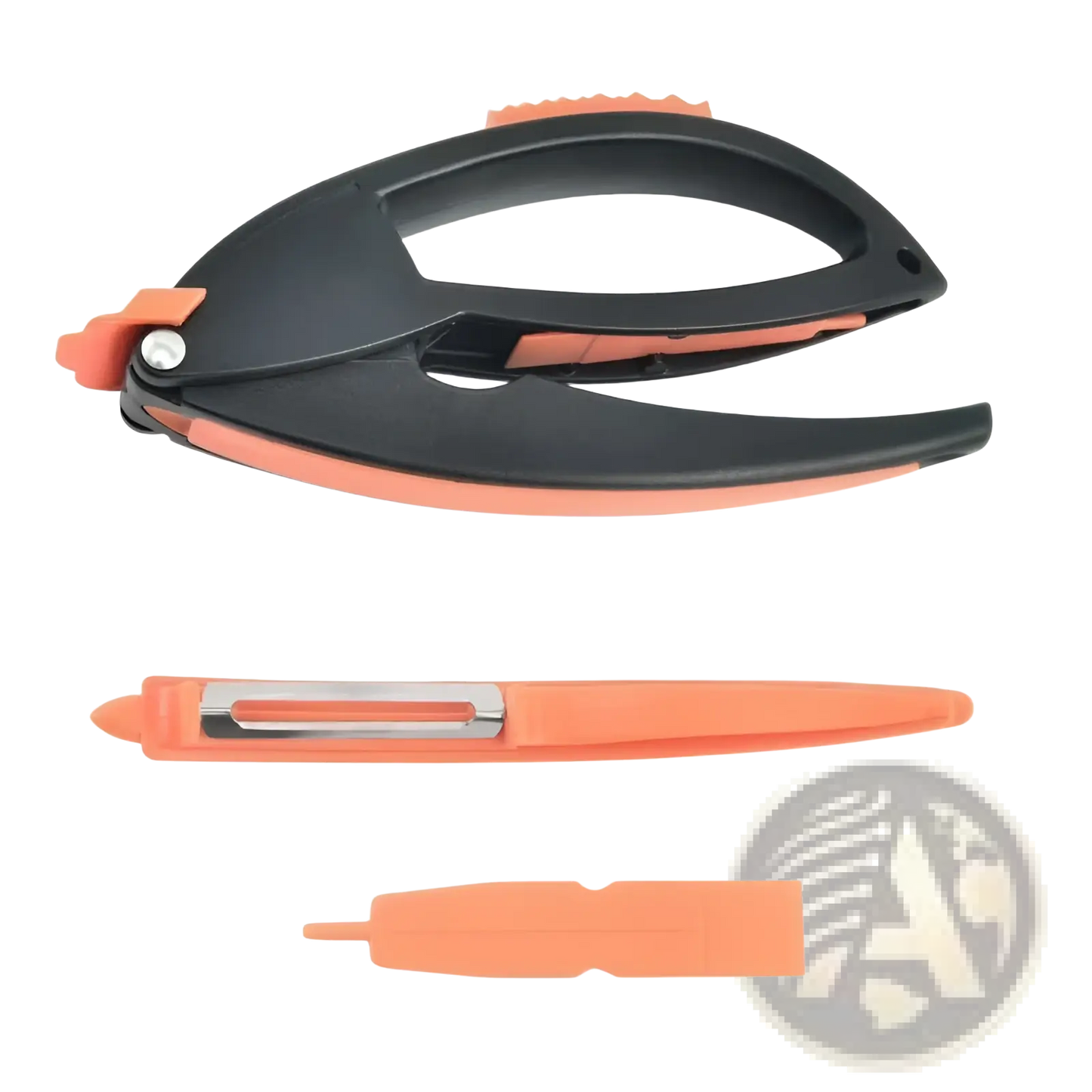 Garlic Press and Vegetable Peeler Kitchen Tool Set