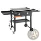 Gas Griddle 28 Inch 2-burner Foldable Propane Grill