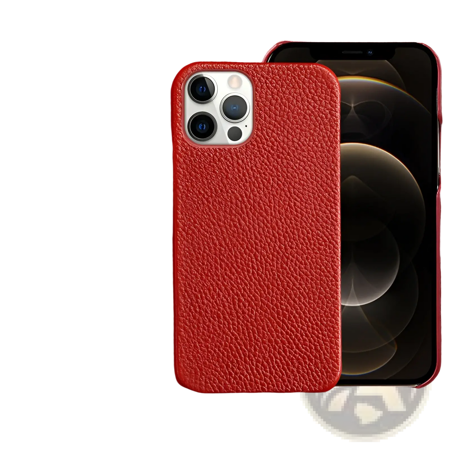 Genuine Leather Anti Drop Iphone Case for 12 13 14