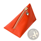 Genuine Leather Heart Charm Mini Coin Purse