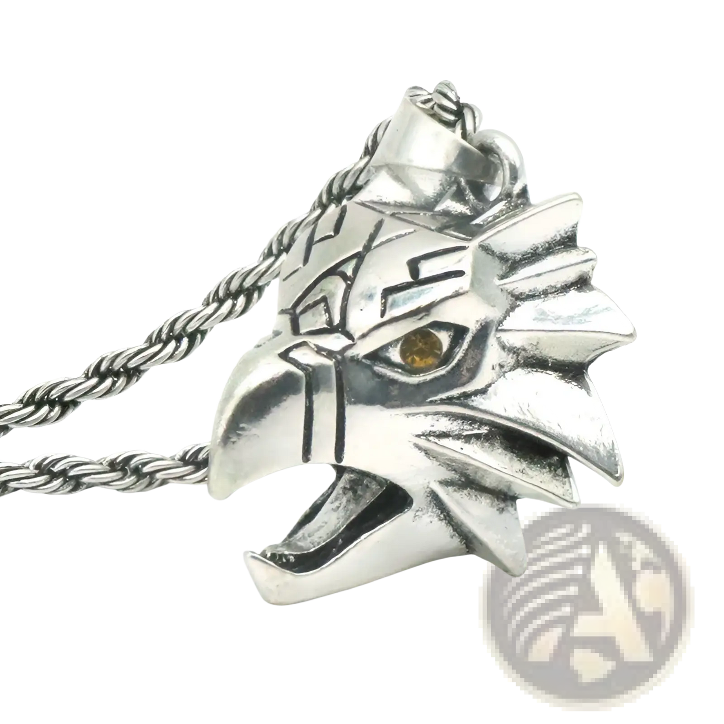 Geometric Wild Game Animal Pendant Chain Necklace