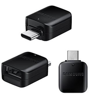 Adaptador Tipo C para Transferência de Dados USB para Samsung Galaxy S8/S8 Plus - Preto