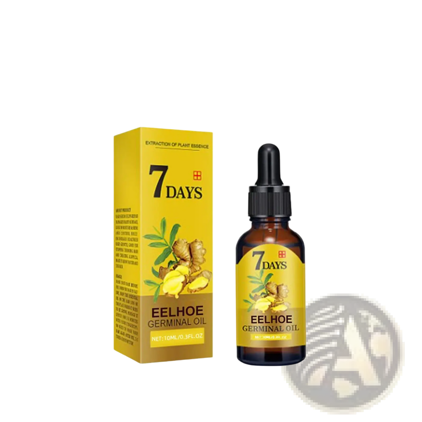 Ginger Hair Growth Oil 7 Days Anti Hair Loss Serum
