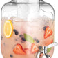 Dispensador de bebidas de vidro 
