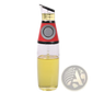Glass Oil Dispenser with Precision Measuring Cup