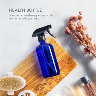 Frascos de spray de vidro - 16 oz, pacote com 2 